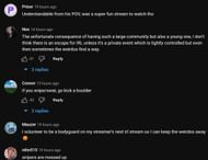 Fans in the YouTube comments section reacting to the streamer's clip (Image via xQc Clips/YouTube)